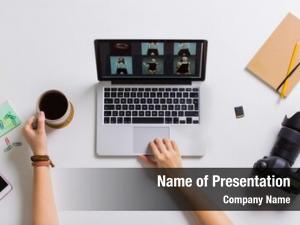 Photography Laptop PowerPoint Templates - Photography Laptop PowerPoint ...