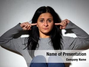 People stress powerpoint template