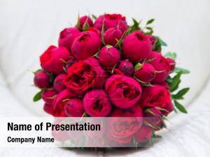 Wedding Bouquet PowerPoint Template