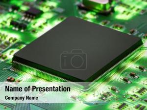 Processor Chip PowerPoint Template