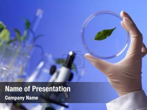 Scientific green plants equipment biology