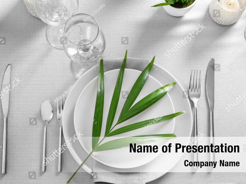 Beautiful table ppt background PowerPoint Template - Beautiful table ...