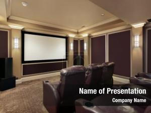 Luxury home theater home 