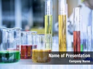 Volumetric Flask PowerPoint Template