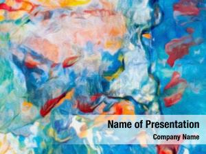 Mixed Colors PowerPoint Template