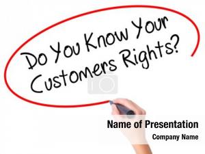 Your you know consumer rights?