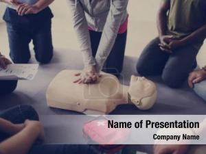 Aid cpr first training concept