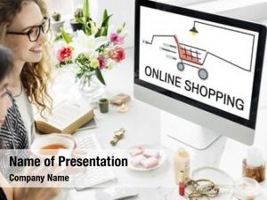 Online online shopping payment concept