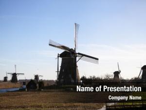 Holland windmills, symbol  