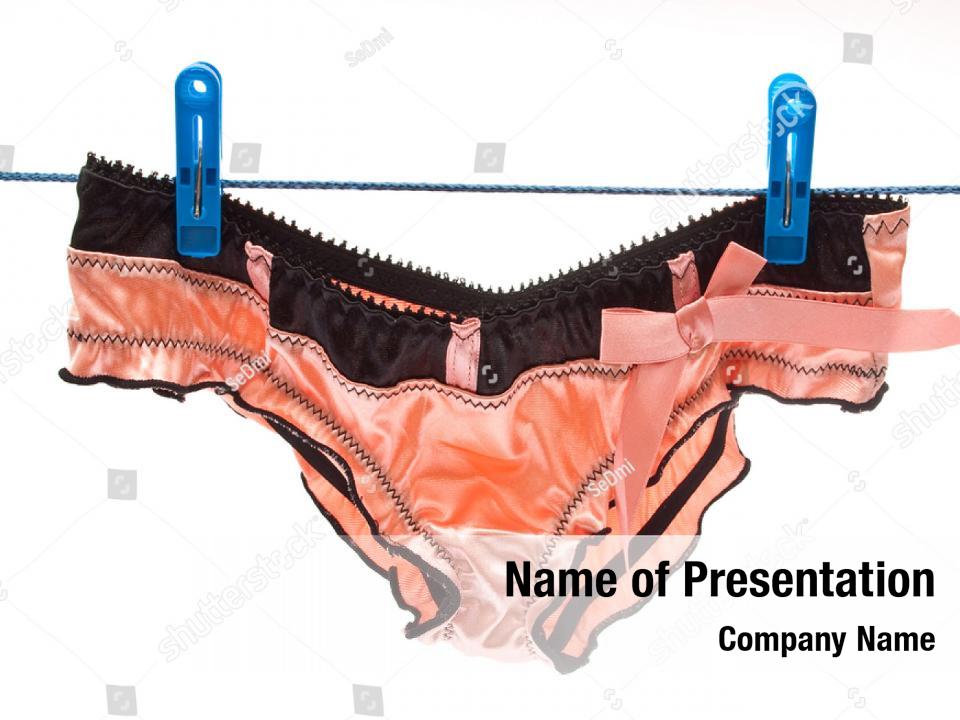 Underwear Woman Beautiful Sexy Powerpoint Template Underwear Woman Beautiful Sexy Powerpoint 