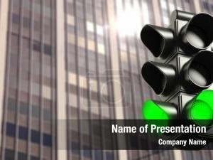 Green Light Free PowerPoint Template