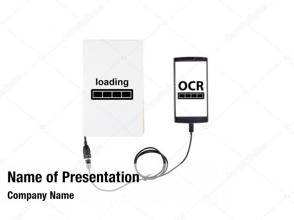 Recognition optical character ocr concept