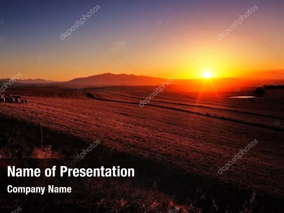 Sunrise in Mountains