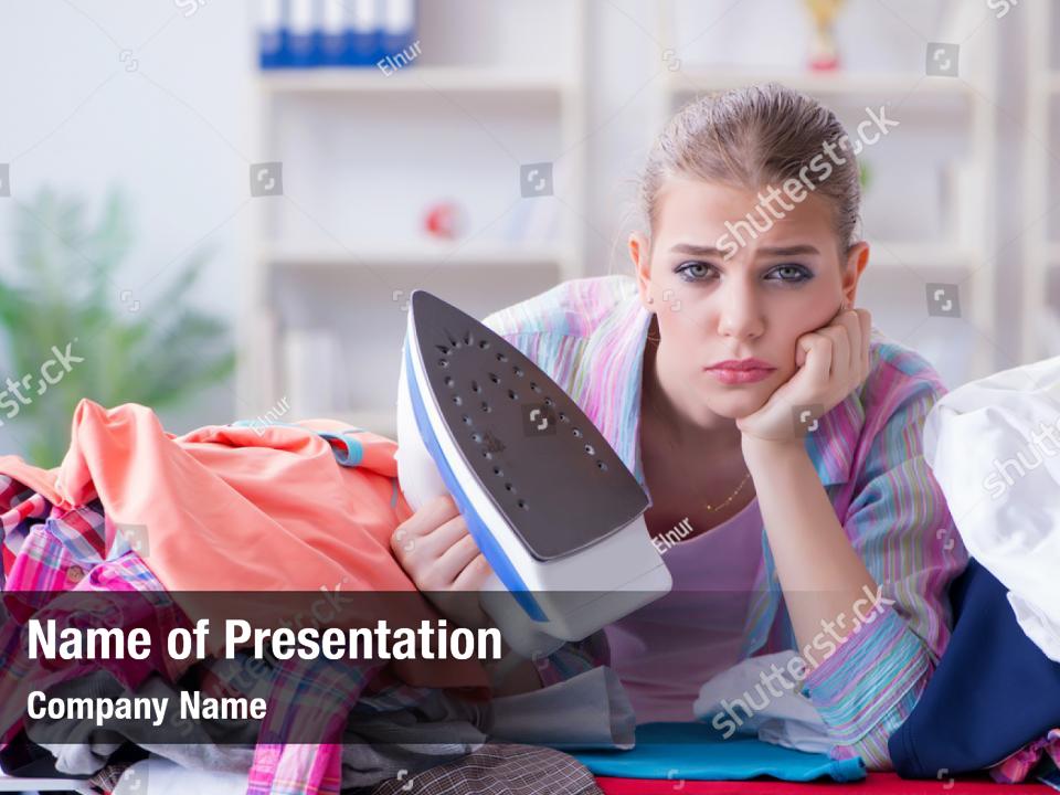 Sad woman ppt background PowerPoint Template - Sad woman ppt background ...