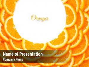 Orange Slices PowerPoint Templates - Orange Slices PowerPoint ...