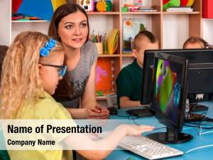 Class children computer education video
