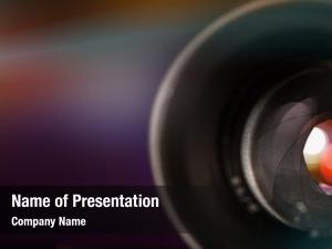 Professional Camera Lens PowerPoint Templates - Professional Camera ...