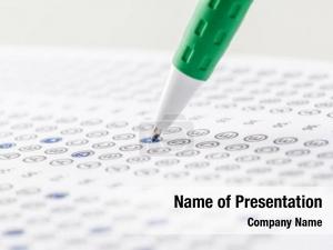Multiple Choice PowerPoint Template