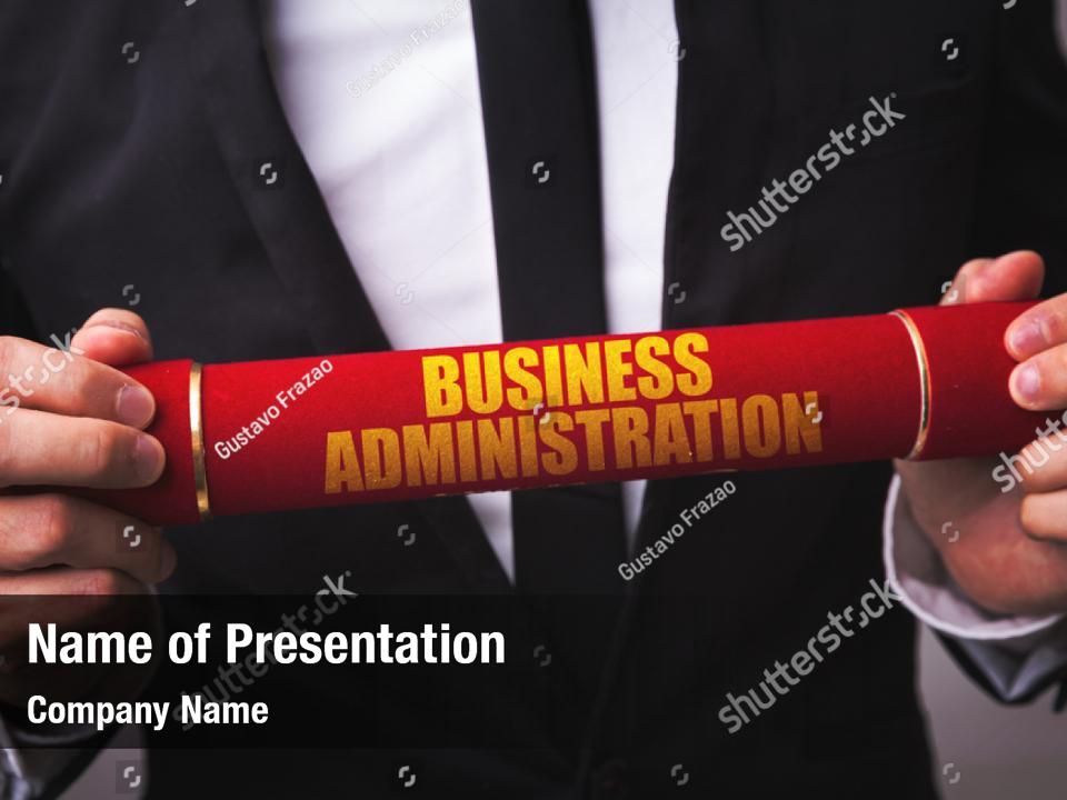 Administration business training management PowerPoint Template ...