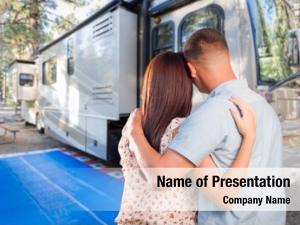 Military couple powerpoint template