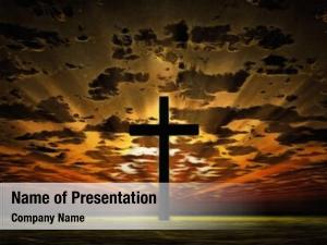 Cross Sunrise PowerPoint Templates - Cross Sunrise PowerPoint ...