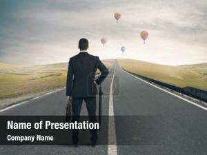Business Way PowerPoint Template