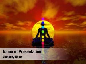 Body Chakras PowerPoint Template