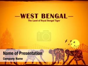 Culture illustration depicting west bengal,