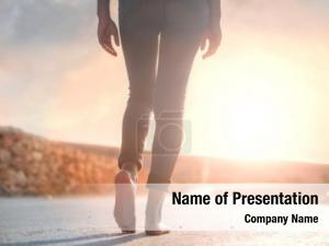 On the Way PowerPoint Template