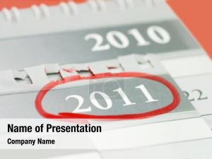 Business Year 2011 PowerPoint Template