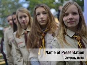 Girl Scout PowerPoint Template
