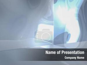 3D Blue Gray PowerPoint Template
