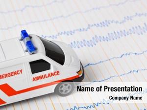 Car toy ambulance ecg medical