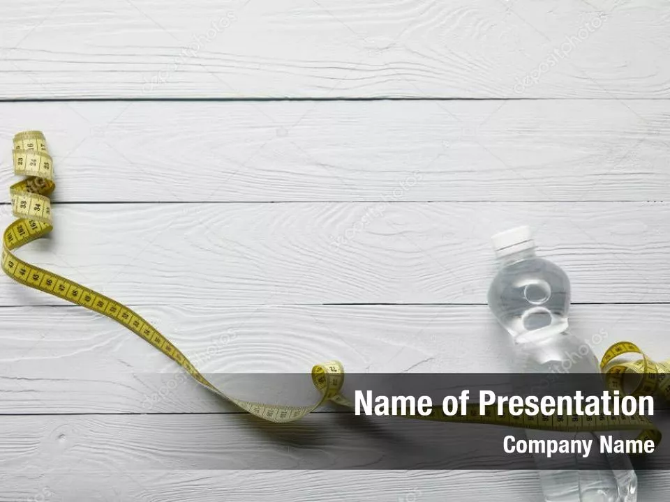 Plastic Bottle and Measuring Tape