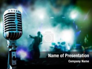 Music Show Background PowerPoint Template