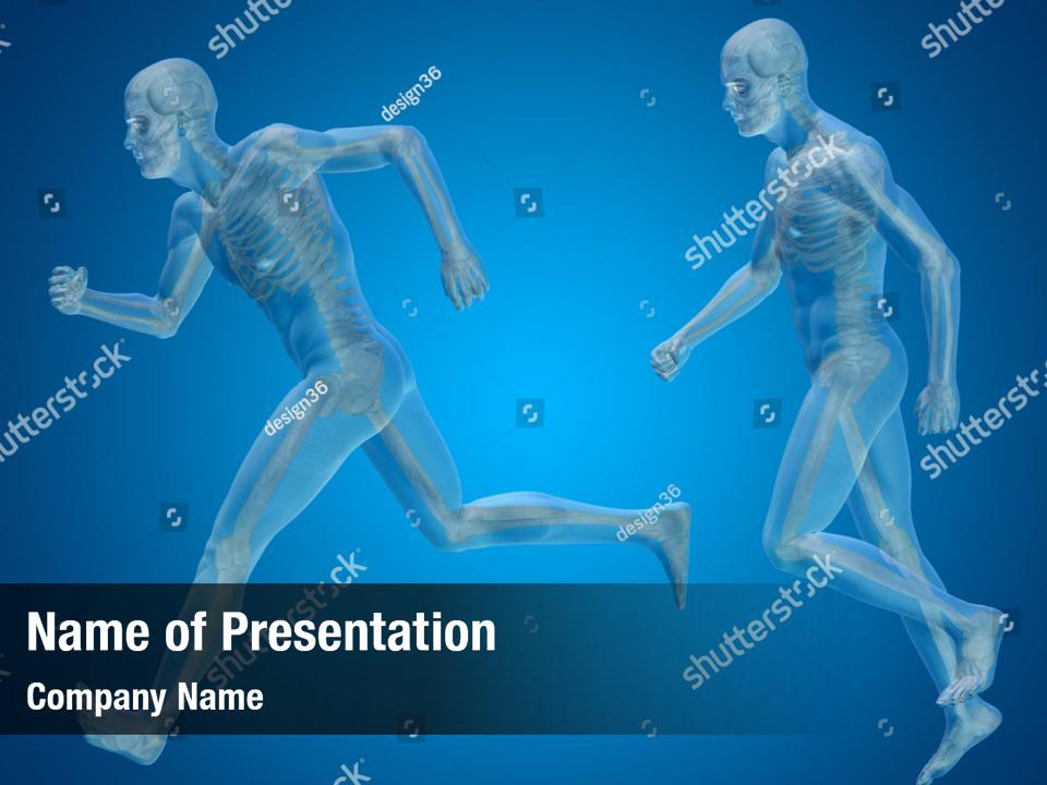 Human Bones And Skull PowerPoint Template - Human Bones And Skull ...