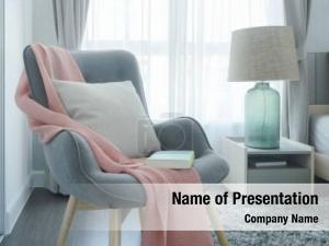 Armchair For Relaxation PowerPoint Template