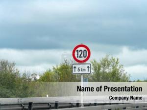 Speed Restrictions PowerPoint Template