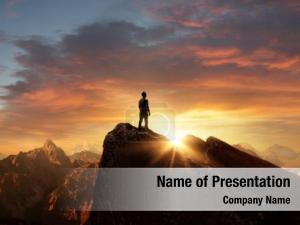 Reaching Success PowerPoint Template