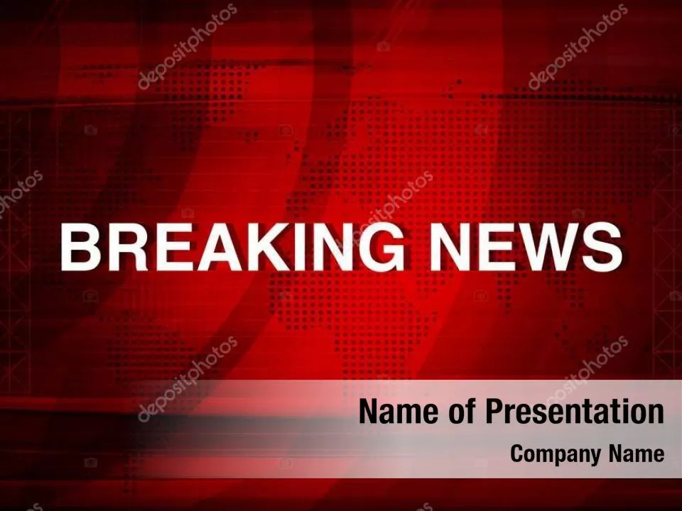 Breaking News Background