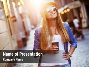 Stylish Girl PowerPoint Template