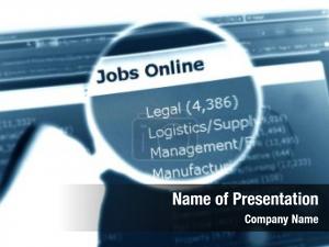 Online Job Search PowerPoint Template