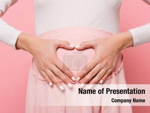 Belly Heart PowerPoint Template