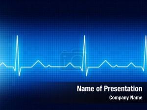 Pulse Rate Diagram PowerPoint Template