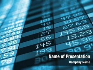 Rate Board PowerPoint Template