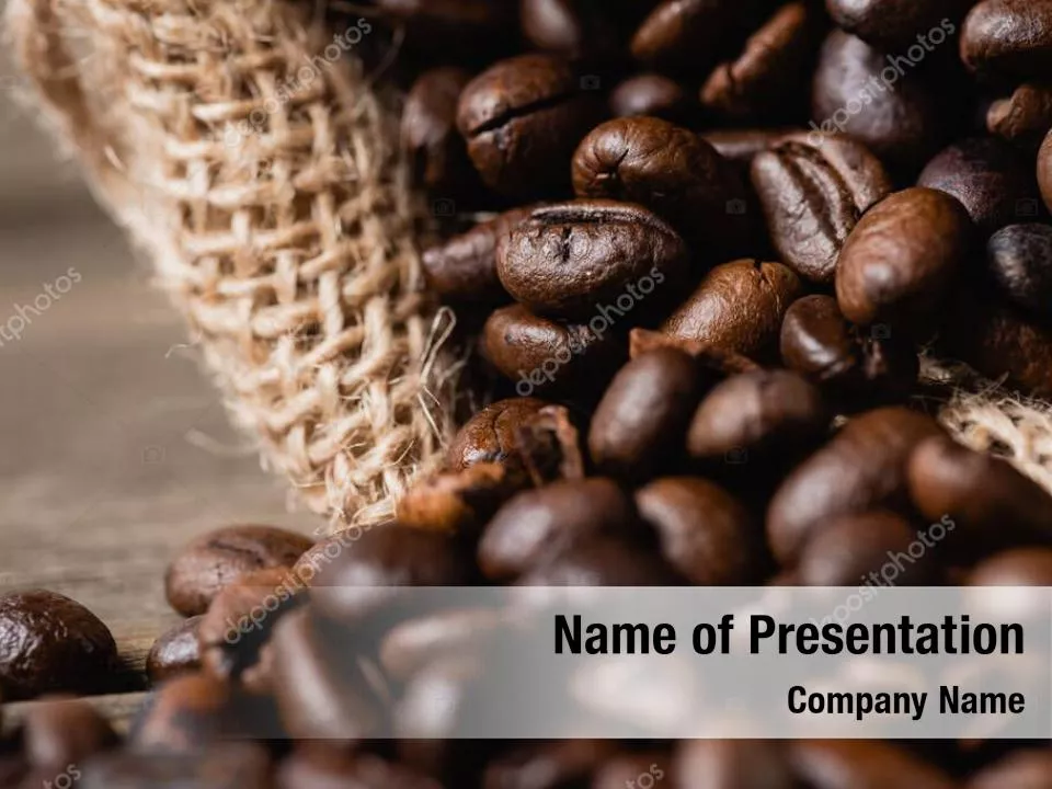 Coffee Beans In A Bag