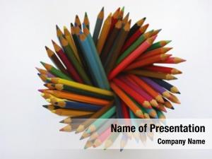 Designer sharpener crayons pencil