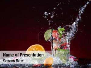 Fruit Cocktail PowerPoint Template