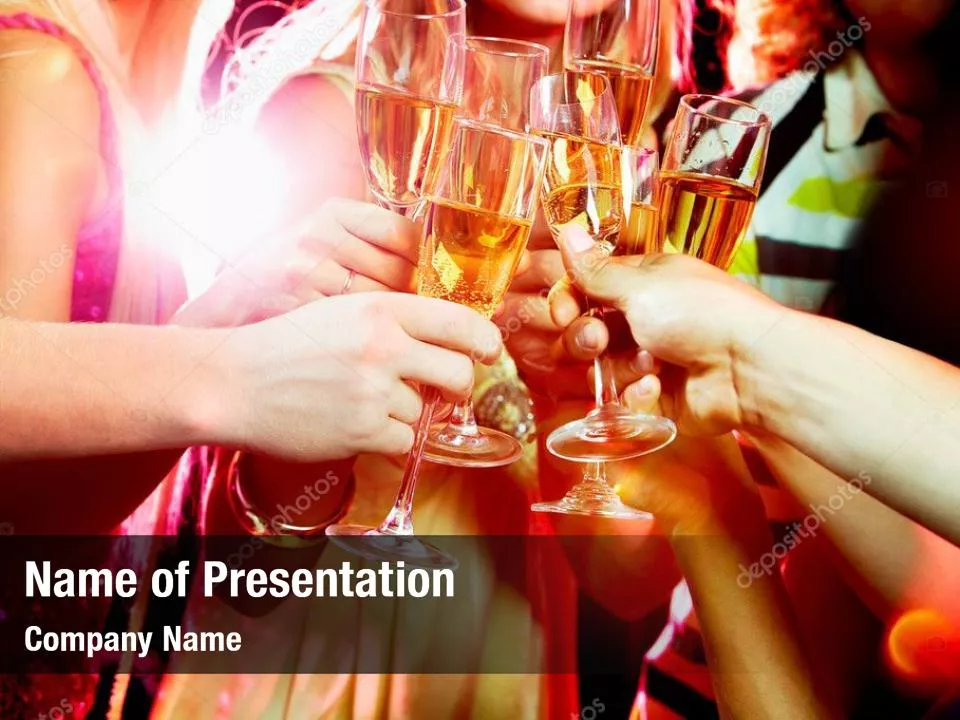 Celebrating with Champagne