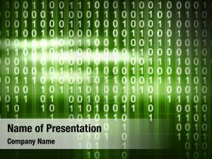 Matrix Code PowerPoint Template